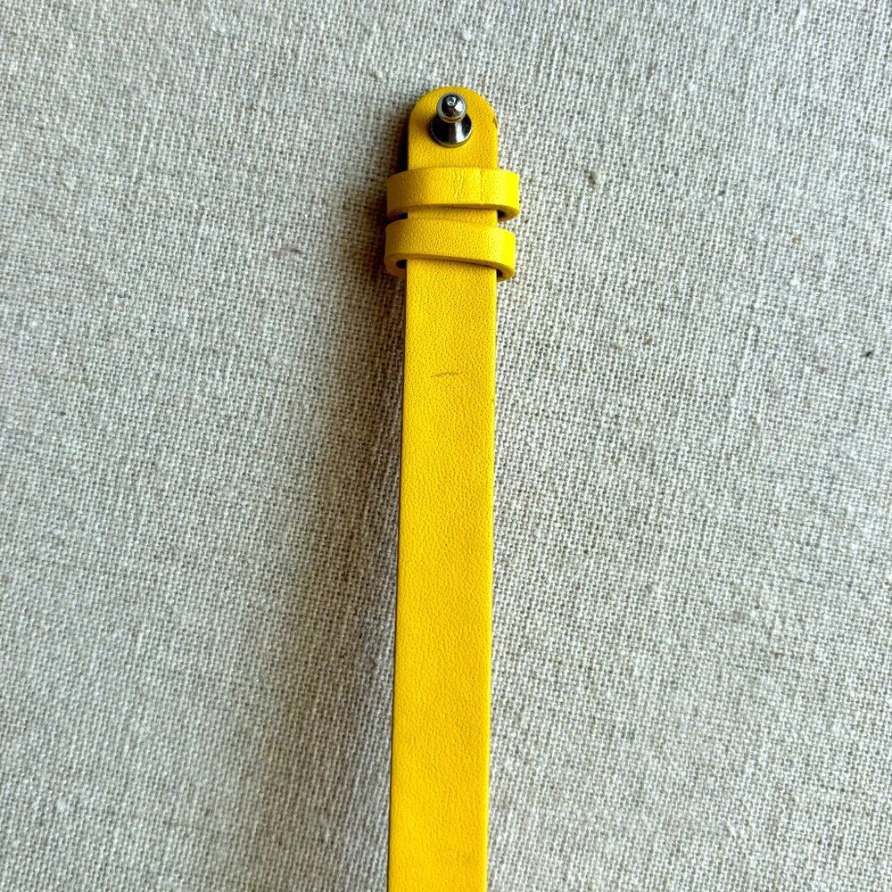 KEEP Leather Band in Yellow/Camel